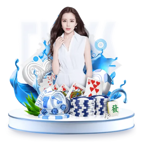 Bàn Baccarat trực tiếp với người chia bài và chip cược